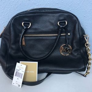 Michael Kors Black double handle crossbody